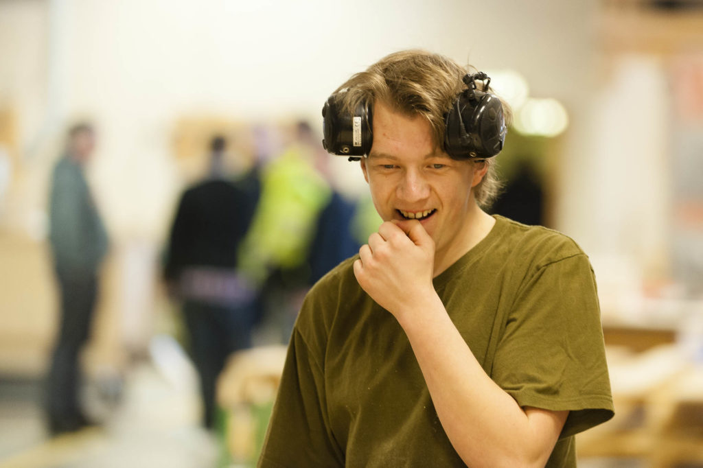 På verkstedet hos Smiløkka