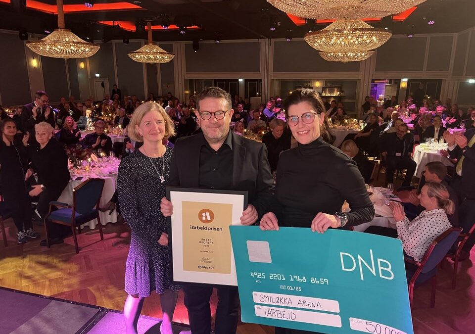 Vinner av årets bedrift i iArbeidprisen 2025!
